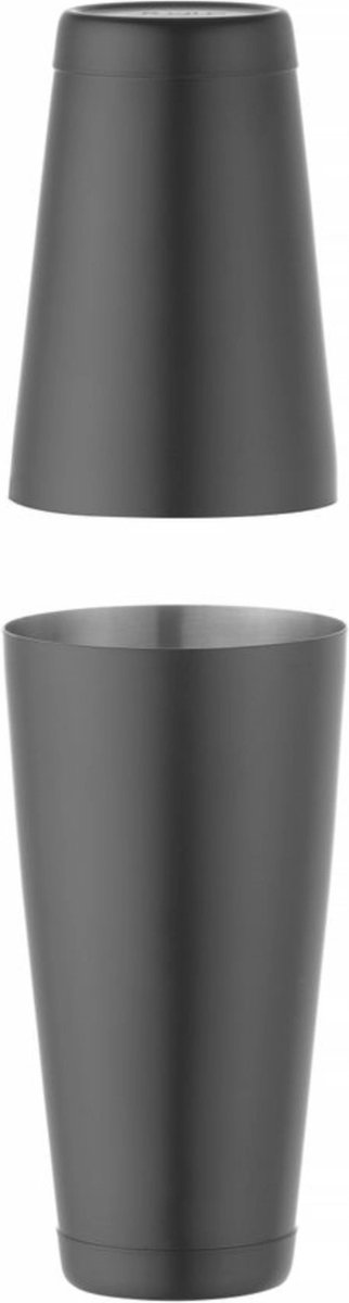 Tin-On-Tin Boston Shaker - Bar Up - 0,8L - Zwart - ø90mm - BarUp 596418