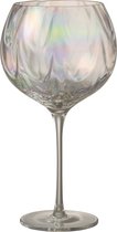 Wijnglas | glas | transparant | 11.5x11.5x (h)21 cm