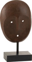 Masker | polyester | bruin | 24x12x (h)46 cm