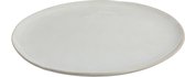 Bord | porselein - keramiek | wit | 34x2.5x (h)34 cm
