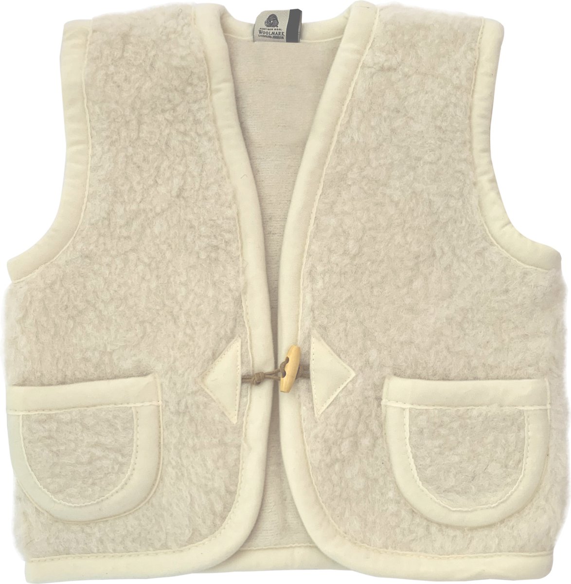 Alwero bodywarmer Alpen Junior Naturel -98