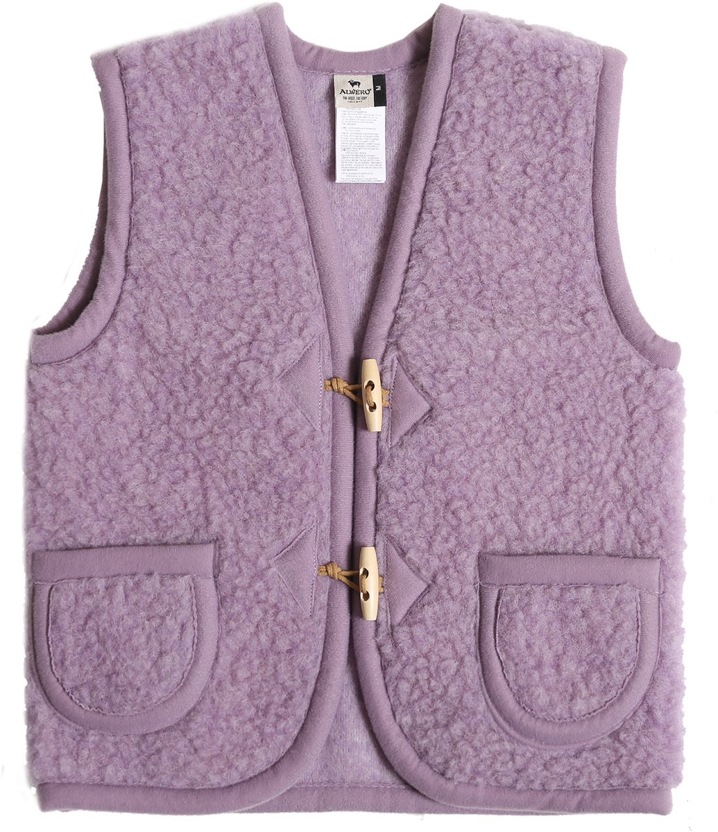 Alwero bodywarmer Alpen Junior Lilly -134 Paars