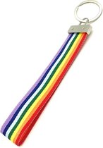 GoedeDoelen.Shop | Lanyard Sleutelhanger Rainbow | Regenboog Sleutelhanger | LGBTQ Sleutelhanger | Regenboog Tashanger | Pride Sleutelhanger | Regenboog Kleuren