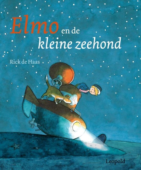 Cover van het boek 'Elmo en de kleine zeehond' van R. de Haas