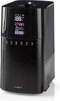 Nedis HUMI130CBK Luchtbevochtiger 6 L Hygrometer Afstandsbediening Zwart