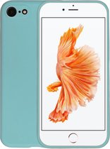 Smartphonica iPhone 6/6s Plus siliconen hoesje - Blauw / Back Cover
