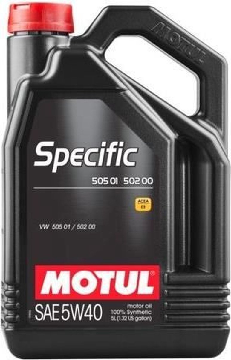 MOTUL SPECIFIC 505 01 5W40 5L Olie (blik)