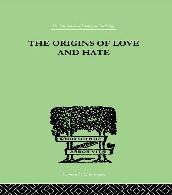 The Origins of Love and Hate - cover