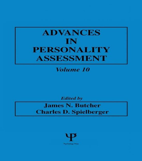 Advances in Personality Assessment - cover