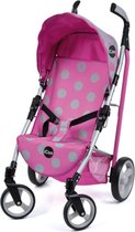 Hauck-Toys iCoo Pluto Poppenbuggy Roze/Grijs