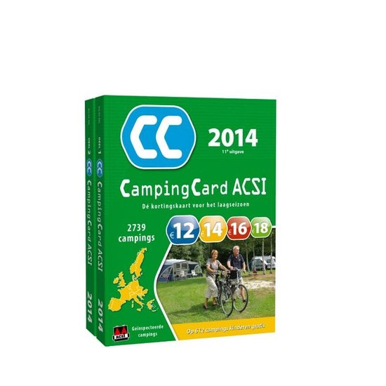 Cover van het boek 'CampingCard ACSI  / 2014'