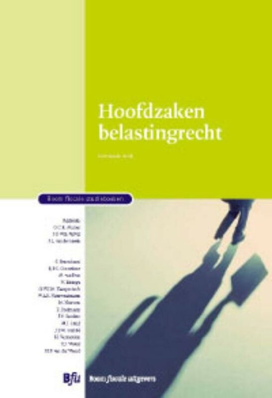 Hoofdzaken belastingrecht - cover