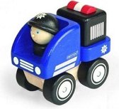 Pintoy P10507 Houten Mini Politieauto