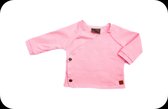 Overslag shirt licht roze