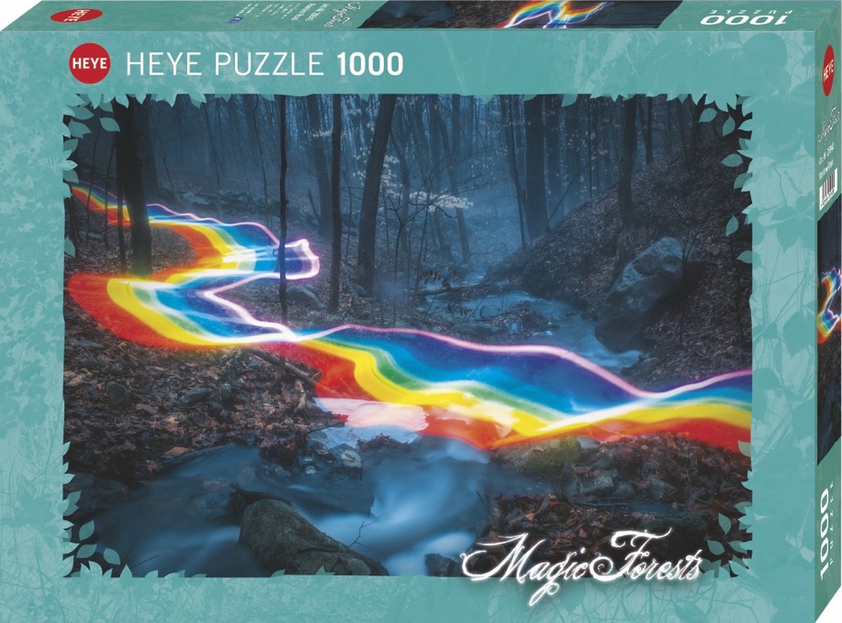 Heye Puzzel Rainbow Road 1000.