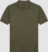 Polo s/s Cotton Pigment Knit Army Green