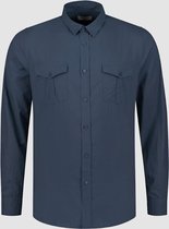 Hemd Shirt with pockets Voile Navy