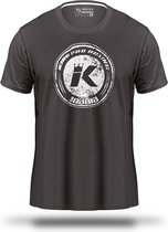 King Pro Boxing KPB Vintage Logo T-shirt Grijs maat M
