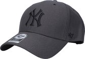 47 Brand New York Yankees MVP Cap B-AERIL17GWS-CC, Mannen, Grijs, Pet, maat: One size