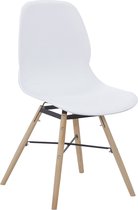Amy 110 stoel, set van 2, wit
