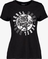 TwoDay dames T-shirt - Zwart - Maat XXL