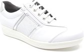 Xsensible, FLORENCE, 10193.2.101, Wit combi sneaker wijdte H