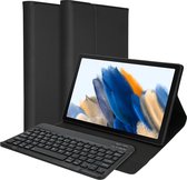 Accezz QWERTY Bluetooth Keyboard Bookcase Geschikt voor de Samsung Galaxy Tab A8 (2021/2022)