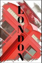 Walljar - London Telefooncel - Muurdecoratie - Poster