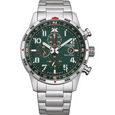 Citizen Herren-Uhren Analog Eco-Drive One Size Grün 32020852