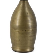 Metalen vaas goud - Kolony - metalen decoratie - gouden vaas
