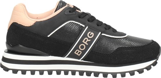 Bjorn Borg R2000 Dames Lage sneakers - Dames - Zwart - Maat 38