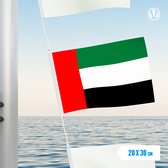 Vlaggetje Verenigde Arabische Emiraten 20x30cm