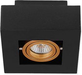 Master LED - LED Plafondspot zwart goud - 1x GU10 fitting