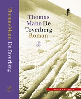 De Toverberg Thomas Mann Roman, met een skiër op een besneeuwde berg.
