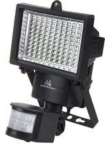 Maclean - Solar  LED Lamp - Spotlight met bewegingssensor - IP44 6W 360 Lumen 6000K