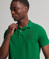 Superdry Heren Vintage Superstate polo van biologisch katoen