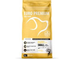 4x Euro-Premium Puppy Small Kip - Rijst 3 kg
