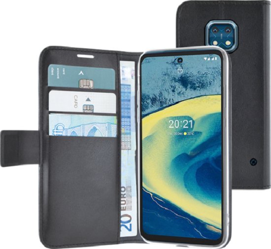 Azuri walletcase - zwart - voor Nokia XR20