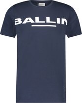 Ballin Amsterdam -  Heren Loose Fit    T-shirt  - Blauw - Maat XS