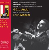 Géza Anda, Wiener Philharmoniker, Lorin Maaze - Symphonie Fantastique/Klavierkonzert No.1/Till Eulenspiegels (2 CD)
