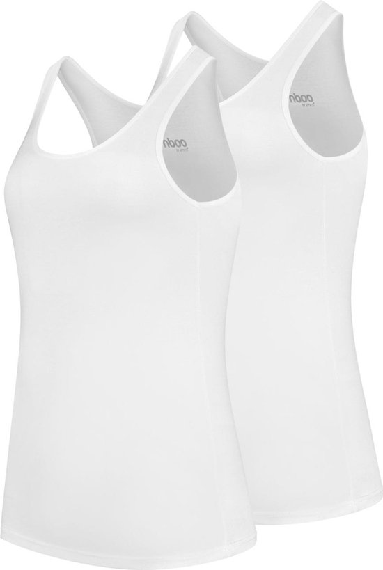Boody Bamboe Cami Top – Wit