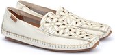 Pikolinos 578-3539 - Volwassenen Instappers - Kleur: Wit/beige - Maat: 39
