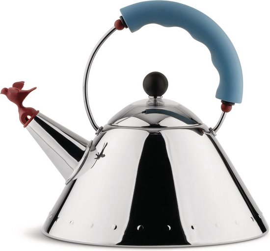 Alessi Michael Graves Fluitketel - 2,0 l - Blauw