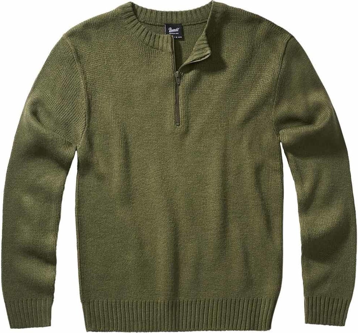 Brandit Legertrui Gebreide trui Polyester Basics Groen
