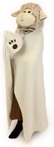 Cosy Noxxiez Cuddle Blanket Mouton avec capuche