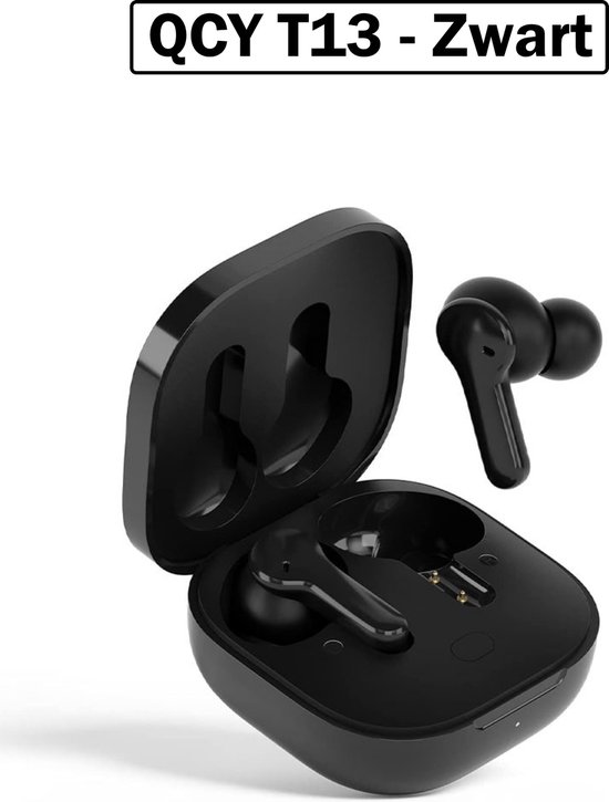 QCY T13 - Zwart - In-ear - Draadloze Oortjes - Bluetooth V5.1 |