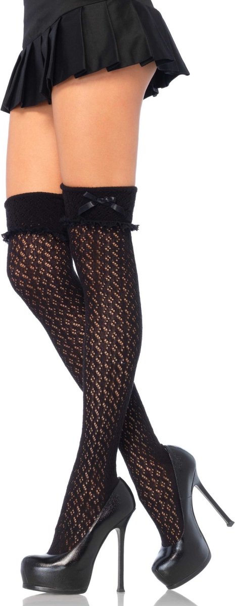 Crocheted Over The Knee Socks