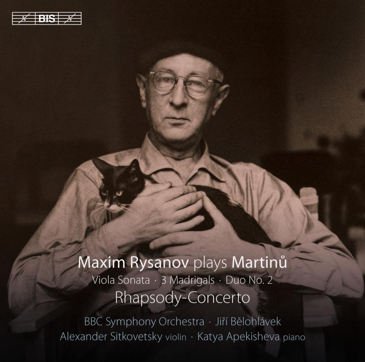 BBC Symphony Orchestra, Maxim Rysanov - Martinů: Maxim Rysanov Plays Martinu (SACD)