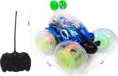 Rc stunt car - Acrobatische afstand bestuurbaar auto met 360º draaiende wielen - Oplaadbaar 17.5CM