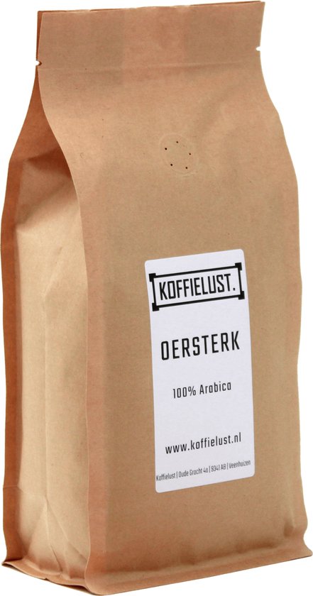 Koffielust - Oersterk - 1000gr / 1KG - Koffiebonen - Specialty koffie - Vers Gebrand - Hele Bonen - 100% Arabica - Robusta - Single origin - Guatamala